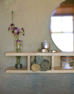 Try This: Scrap-Lumber Vanity Shelf Image